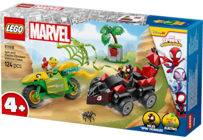 Lego® Marvel Spin and Electro Dinosaur Vehicle Cha (11198)