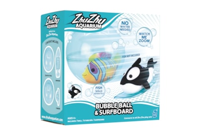 John Adams Zhu Zhu Bubble Ball and Surfboard (without Fish) (11546)