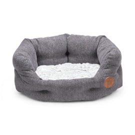 Petface Grey Slate Oval Pet Bed Sm (15242)