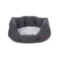 Petface Grey Slate Oval Pet Bed Lg (15244)