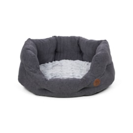 Petface Grey Slate Oval Pet Bed Lg (15244)