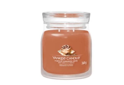 Yankee Candle Signature Jar Pumpkin Cinnamon Swirl Medium (1759613E)