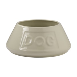 Mason Cash Cream Non Tip Lettered Dog Bowl 21cm (2030.533)