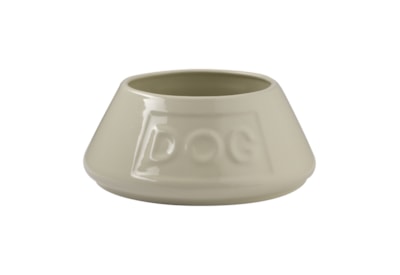 Mason Cash Cream Non Tip Lettered Dog Bowl 21cm (2030.533)