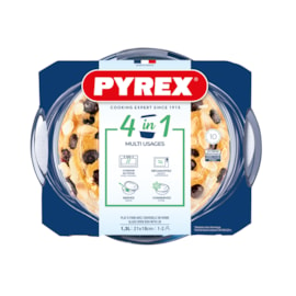 Pyrex Glass Round Casserole 1.4ltr (207A000)
