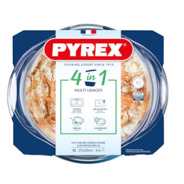 Pyrex Glass Round Casserole 3lt (208A000)