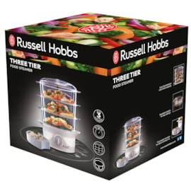 Russell Hobbs - 3 Tier Steamer White (21140)