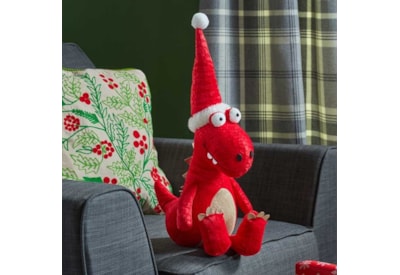 Three Kings Red Festive Dino Seated 45cm (2531538)