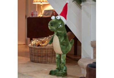 Three Kings Green Festive Xl Dino Standing 85cm (2531549)