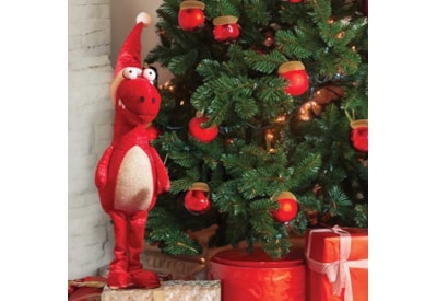 Three Kings Red Festive Dino Standing (2531579)