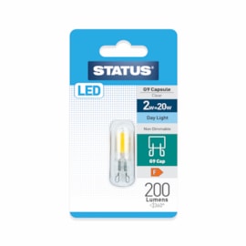 Status 2w Led G9 Daylight Bulb (2SLG9DC1T10)