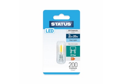 Status 2w Led G9 Daylight Bulb (2SLG9DC1T10)