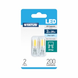 Status 2w Led G9 Daylight Bulb (2SLG9DC2T10)