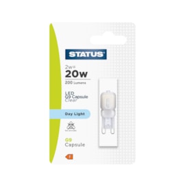 Status 2w Led G9 Daylight Bulb (2SLG9PDC1T10)