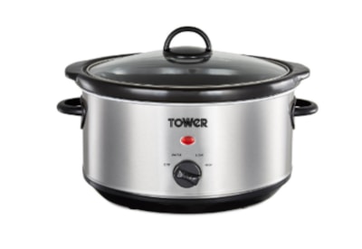 Tower Stainless Steel Slow Cooker 3.5l (T16039Y)