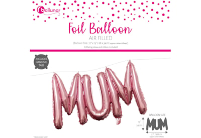 Mum Pink Foil Balloon (30339-MUMC)