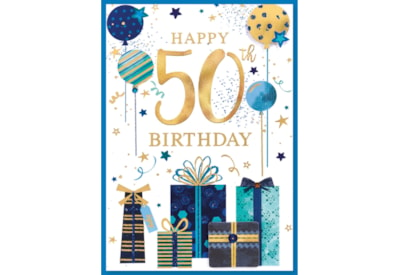 Simon Elvin 50th Birthday Card C50 (3062650TH)