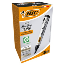 Bic Permanent Marker Chisel Tip Blk (8209263)