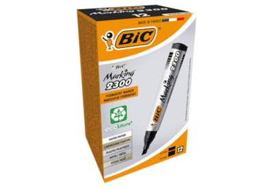 Bic Permanent Marker Chisel Tip Blk (8209263)