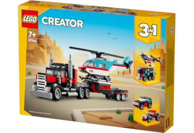 Lego® Creator Flatbed Truck & Helicopter (31146)