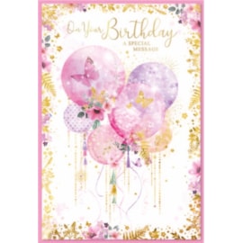 Simon Elvin Trad Female Birthday Card (31592)