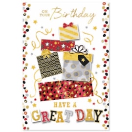 Simon Elvin Contempory Male Birthday Card (31594)