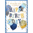 Simon Elvin Contempory Male Birthday Card (31596)