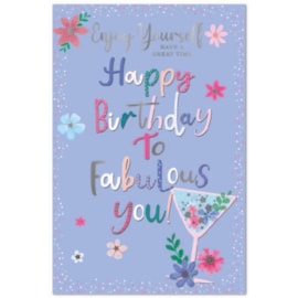 Simon Elvin Contempory Female Birthday Card (31630)