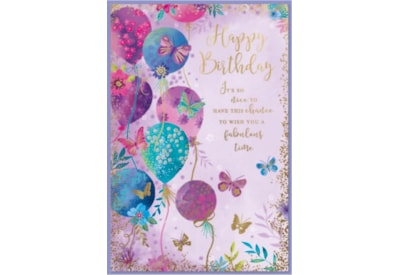 Simon Elvin Contempory Female Birthday Card (31633)