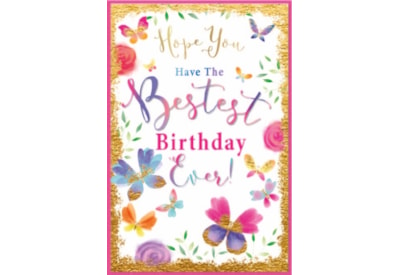 Simon Elvin Contempory Female Birthday Card (31637)