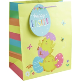 Easter Cute Chicks Lg Gift Bag (31861-2WC)