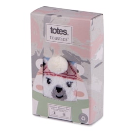 Totes Isotoner Novelty Slipper Sox Polar Bear (3220JPBR)