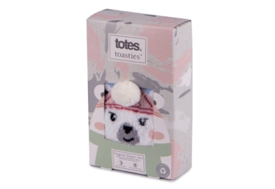 Totes Isotoner Novelty Slipper Sox Polar Bear (3220JPBR)