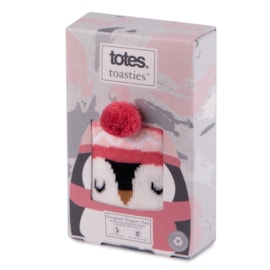 Totes Isotoner Novelty Slipper Sox Penguin (3220JPEN)