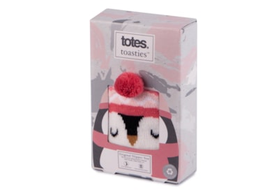 Totes Isotoner Novelty Slipper Sox Penguin (3220JPEN)