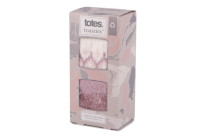 Totes Isotoner Fairisle & Chenille Supersoft Bed Socks (3223JFCH)