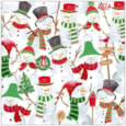 Ambiente Napkin Snowman Party 33cm (33316570)