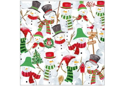 Ambiente Napkin Snowman Party 33cm (33316570)