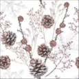 Ambiente Napkin Pine Cones 33cm (33317835)