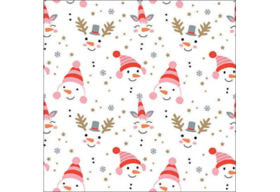 Ambiente Napkin Funny Snowmen 33cm (33318850)