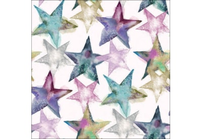 Ambiente Napkin Watercolour Stars 33cm (33318985)