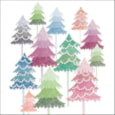 Ambiente Napkin Watercolour Trees 33cm (33319115)