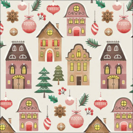 Ambiente Napkin Christmas At Home Cream 33cm (33319301)