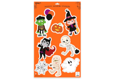 Halloween Cute Clear Window Stickers 60cm (33790-STIC)