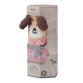 Totes Isotoner Novelty Super Soft Slipper Socks Dog (3403JDOG)