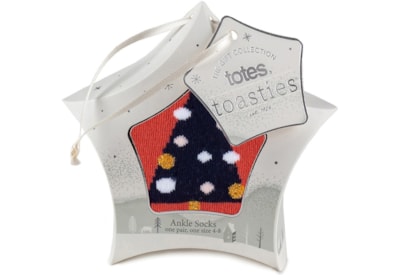 Totes Isotoner Novelty Ankle Socks Tree (3438FTRE)