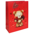 Valentines Cute Bear Gift Bag Xl (34843-1WC)