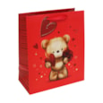 Valentines Cute Bear Gift Bag Large (34843-2C)