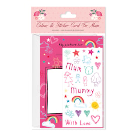 Mothers Colour In Card (34960-CC)