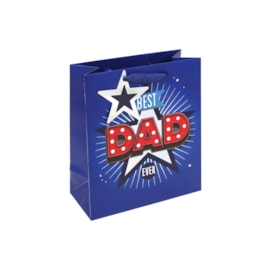 Best Dad Ever Gift Bag Medium (34972-3C)